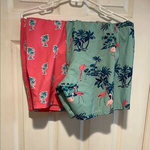 2 pairs Hollister Swim Shorts NWOT
